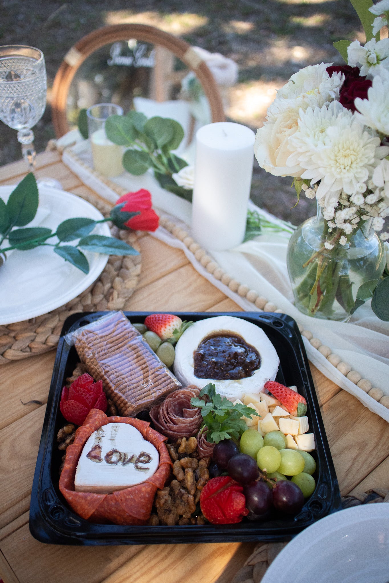 Picnic Charcuterie Board, Picnic Platter